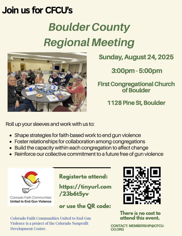 Boulder County Regional Meeting